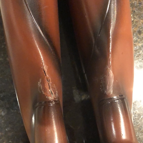 🇺🇸 Burberry Brown Rain ☔️ Boots US 8 - !!marked 39!! - Picture 9 of 16